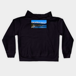 Rocky Mountains scenery. Kids Hoodie